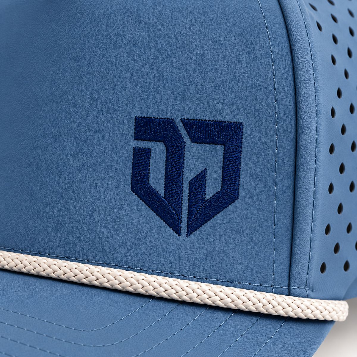 Jansen Legacy Performance Hat - Smoky Blue