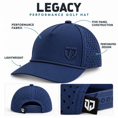 JANSEN Legacy Performance Hat - Navy