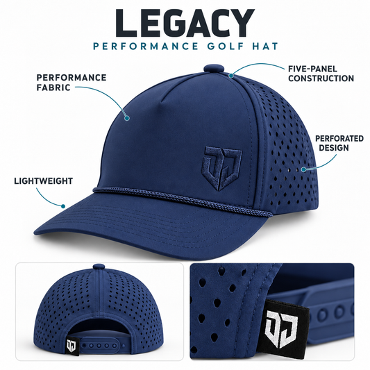 JANSEN Legacy Performance Hat - Navy