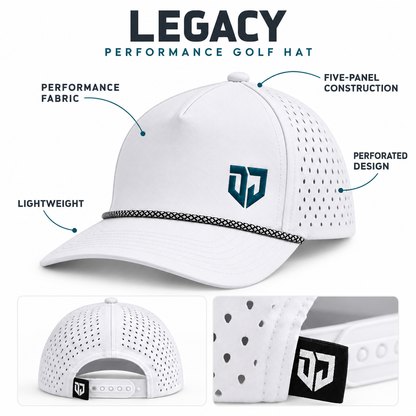 Jansen Legacy Performance Hat - White