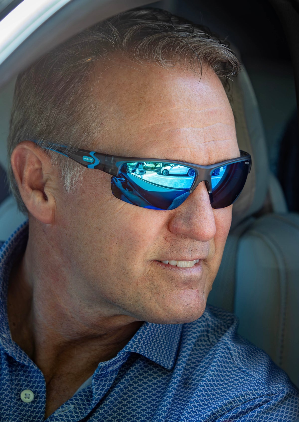 Dan Jansen Head Shot wearing sunglasses