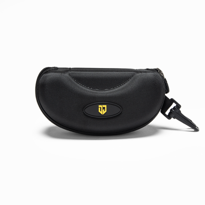 ansen Eyewear protective sunglass case showcasing elegant design and premium quality.