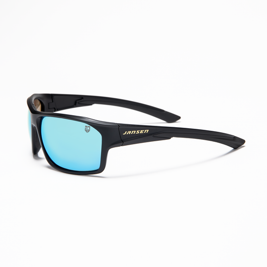 Side view of Jansen sunglasses highlighting frame shape and premium craftsmanship.